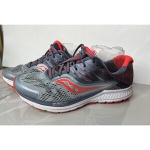 Saucony Ride 10 Sz 8.5 Women Sneakers Running Shoes Gray